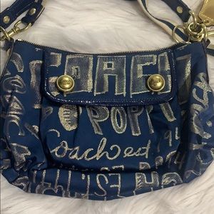 Authentic coach poppy handbag